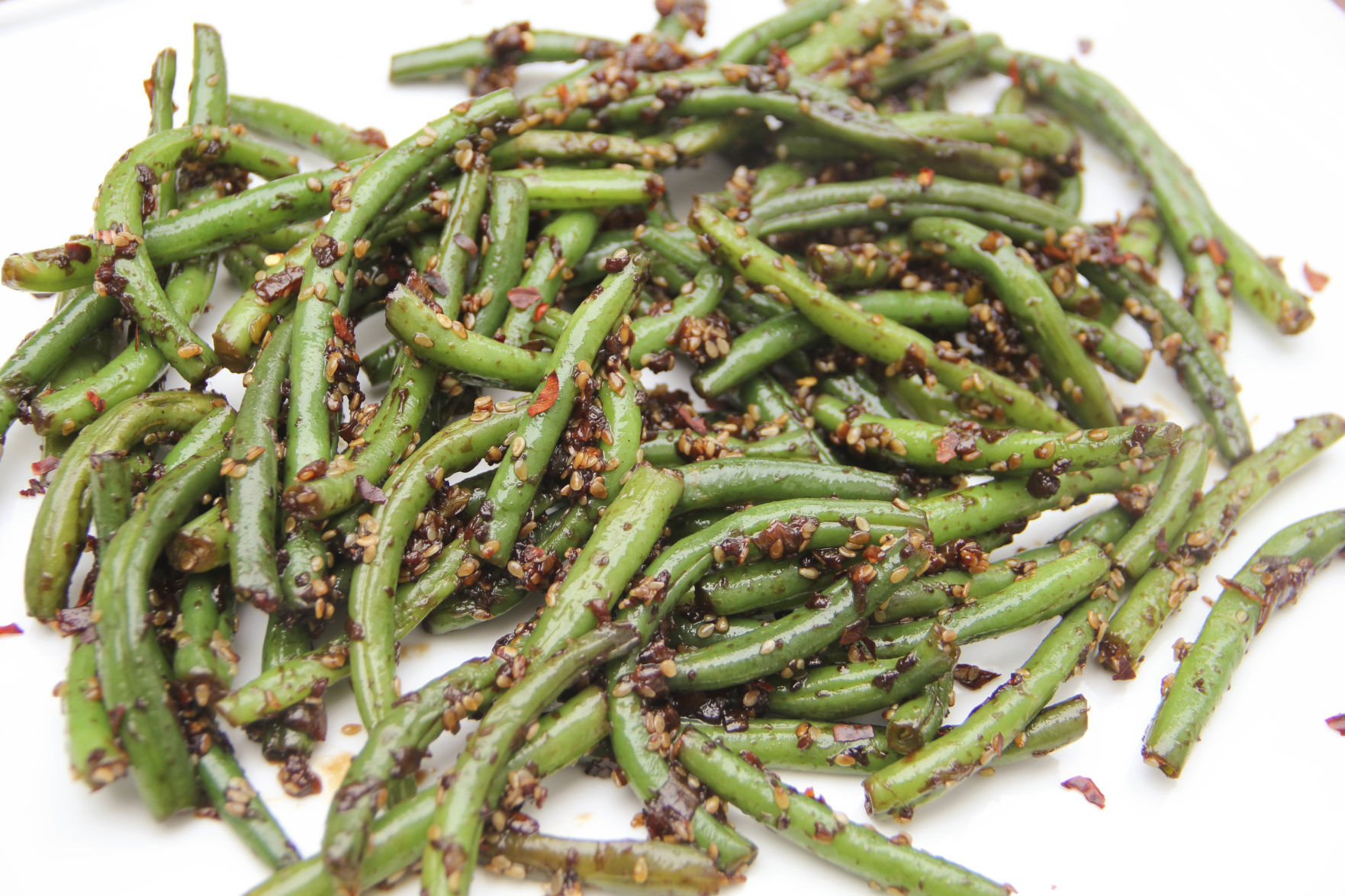 Food Healthy Garlic Green Beans